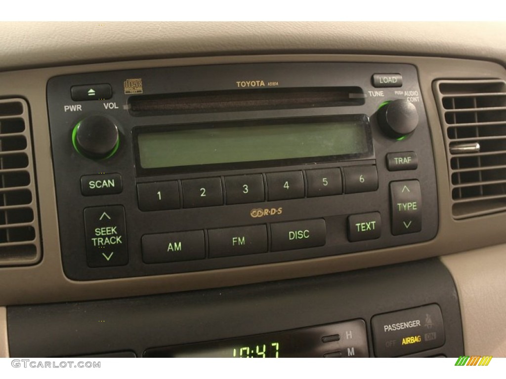2006 Corolla LE - Indigo Ink Pearl / Beige photo #15