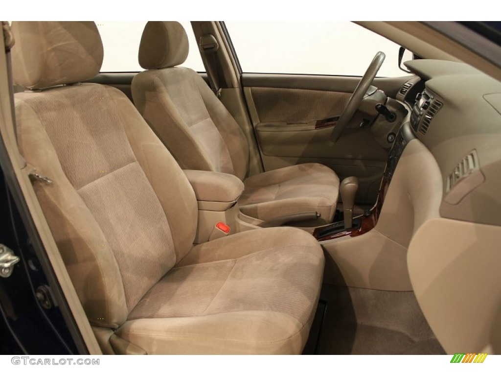 2006 Corolla LE - Indigo Ink Pearl / Beige photo #20