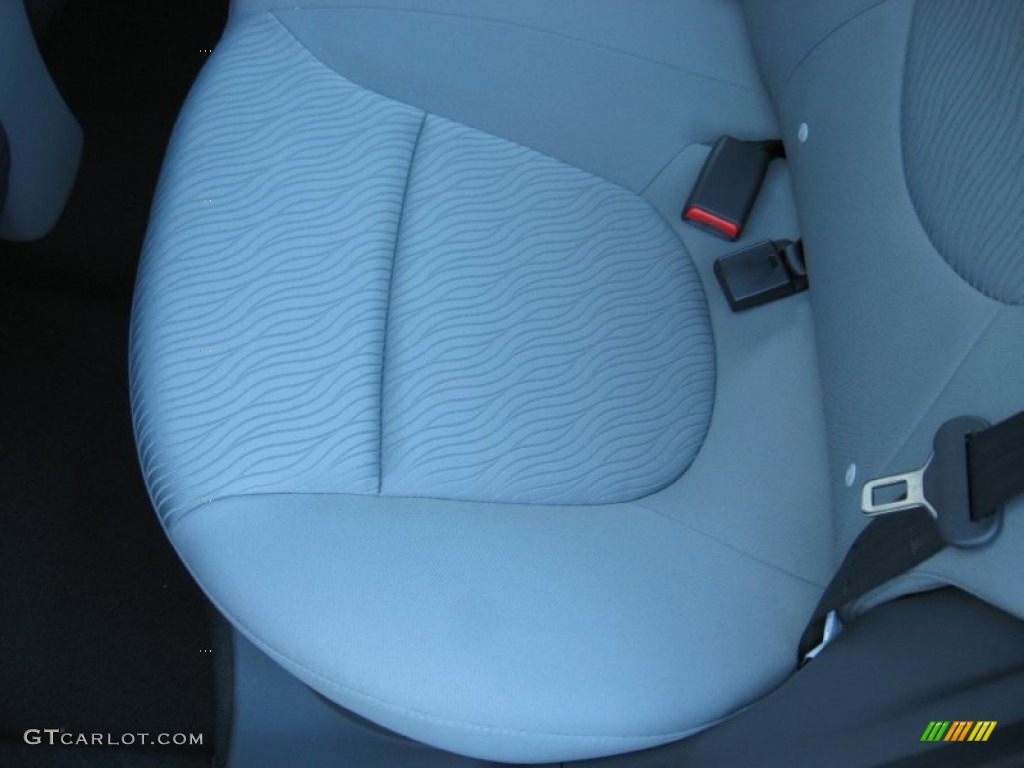 2012 Accent GLS 4 Door - Ironman Silver / Gray photo #17