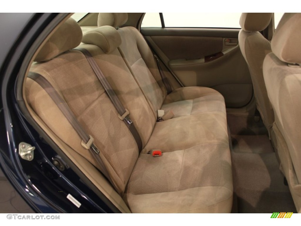 2006 Corolla LE - Indigo Ink Pearl / Beige photo #21