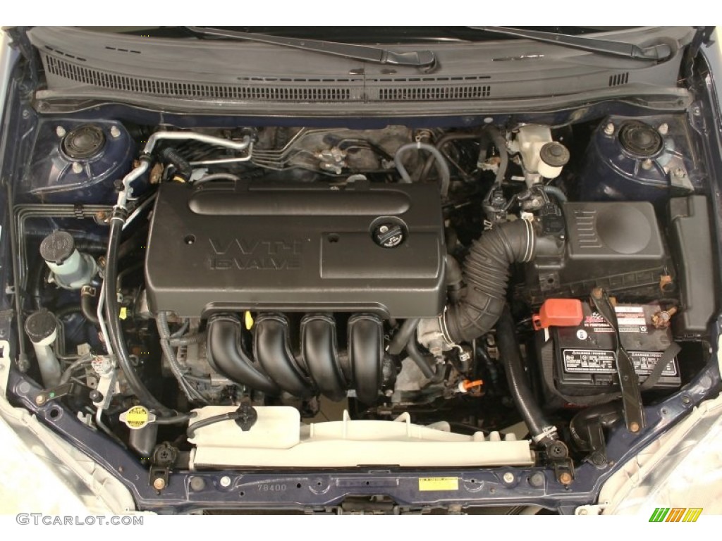 2006 Corolla LE - Indigo Ink Pearl / Beige photo #27