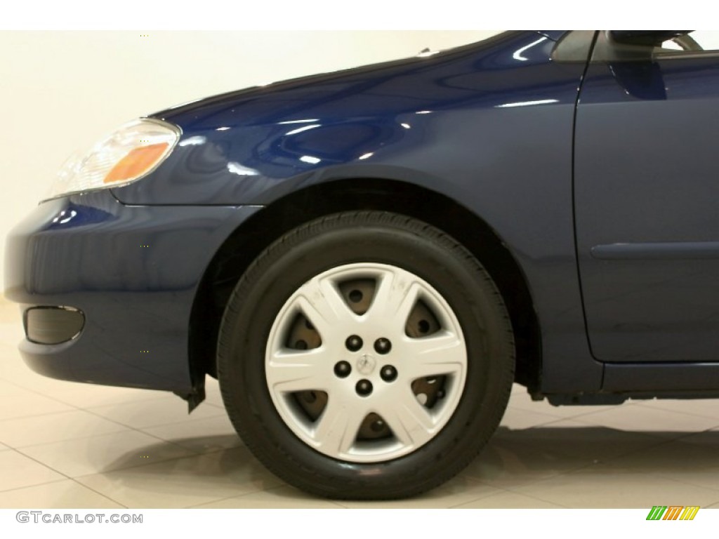 2006 Corolla LE - Indigo Ink Pearl / Beige photo #28