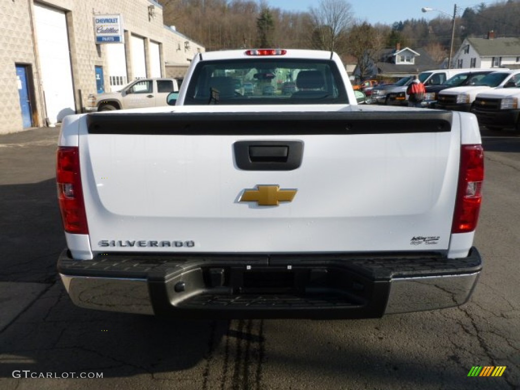 2012 Silverado 1500 Work Truck Regular Cab - Summit White / Dark Titanium photo #6