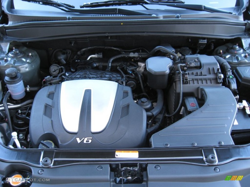 2012 Hyundai Santa Fe Limited V6 AWD 3.5 Liter DOHC 24-Valve V6 Engine Photo #60566411