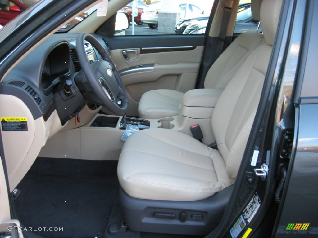 2012 Hyundai Santa Fe Limited V6 AWD Front Seat Photo #60566448