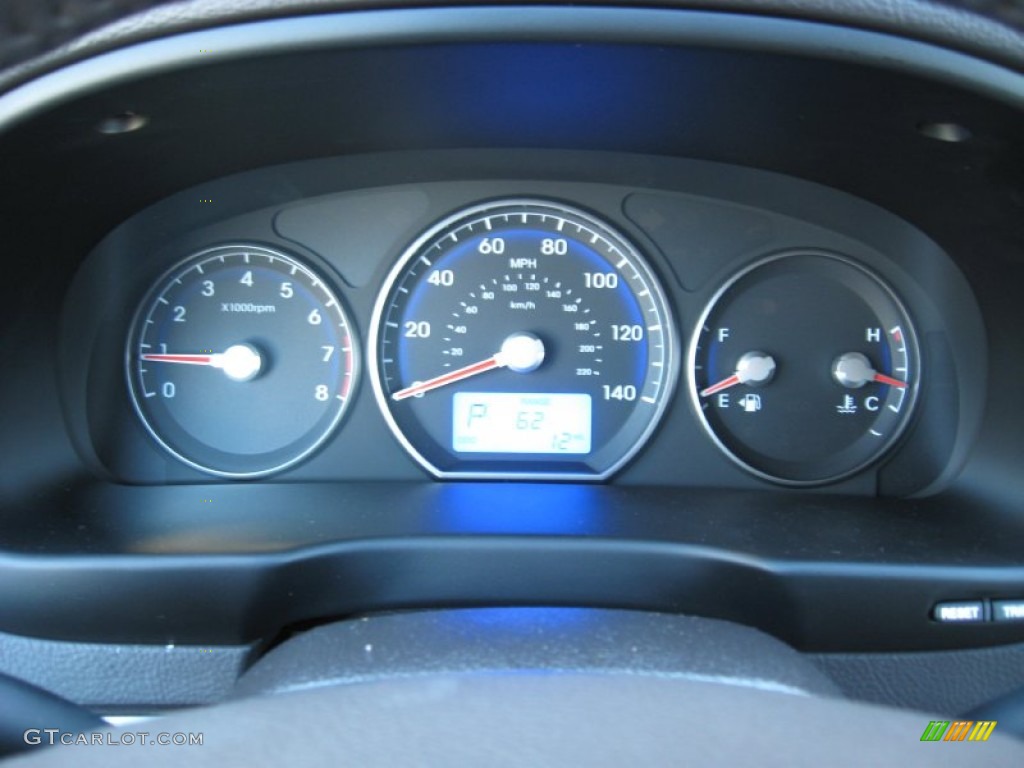 2012 Hyundai Santa Fe Limited V6 AWD Gauges Photo #60566576