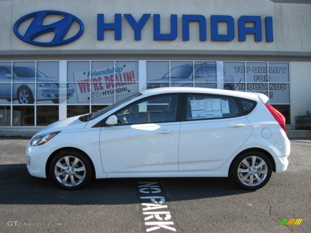 Century White Hyundai Accent