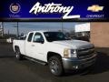 2012 Summit White Chevrolet Silverado 1500 LT Extended Cab 4x4  photo #1