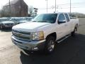 2012 Summit White Chevrolet Silverado 1500 LT Extended Cab 4x4  photo #3