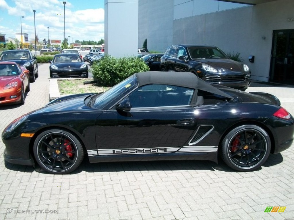 Black 2011 Porsche Boxster Spyder Exterior Photo #60567221