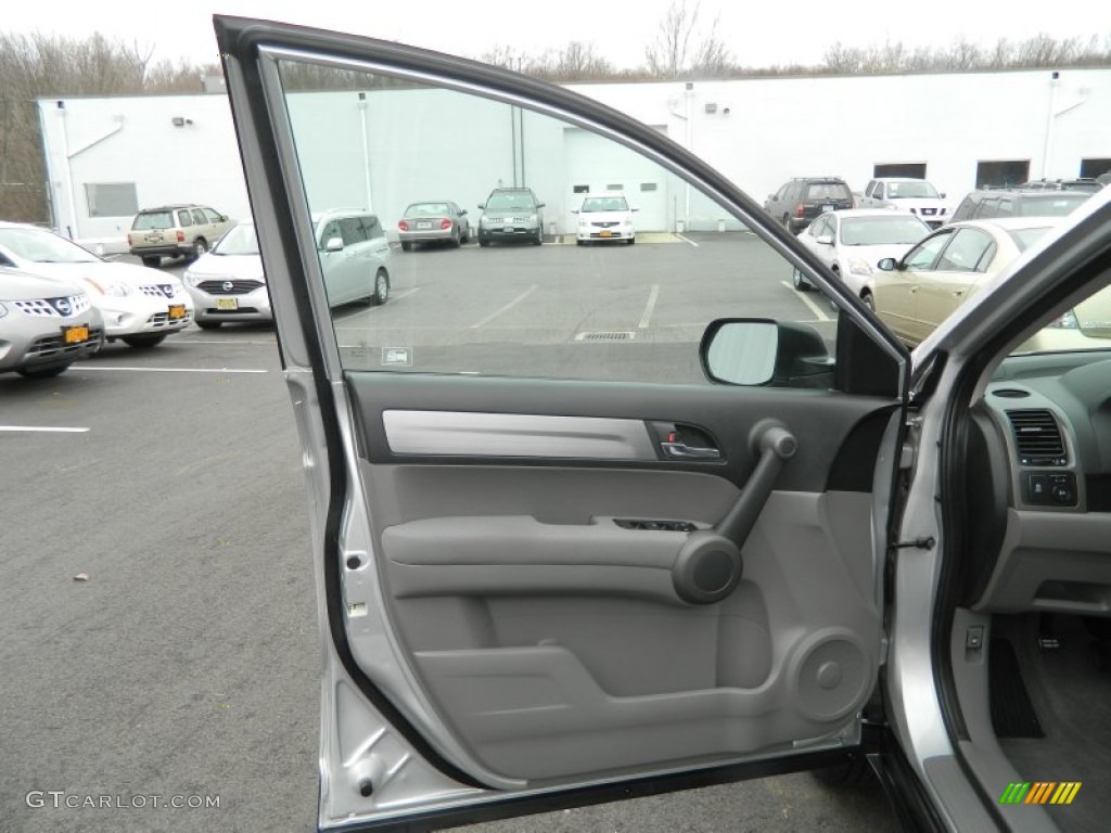 2010 CR-V LX AWD - Alabaster Silver Metallic / Gray photo #19