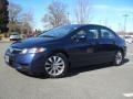 2009 Royal Blue Pearl Honda Civic EX Sedan  photo #1