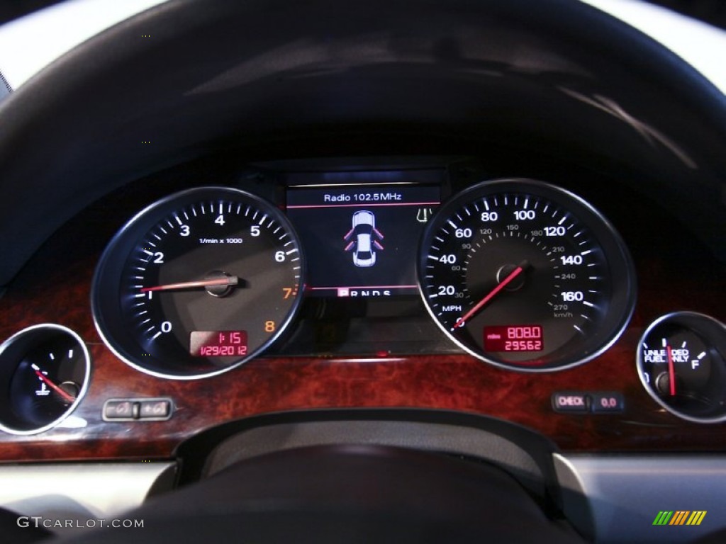 2007 Audi A8 L 4.2 quattro Gauges Photo #60569315