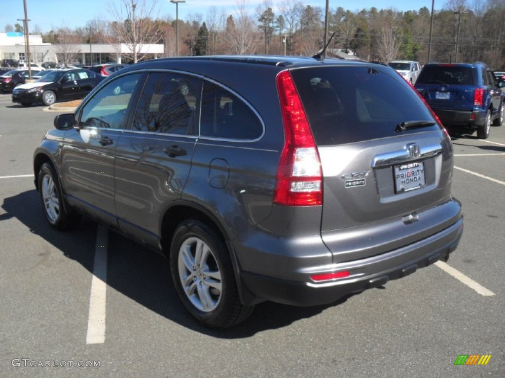 2010 CR-V EX - Polished Metal Metallic / Black photo #3