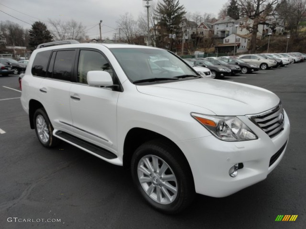 Starfire White Pearl 2011 Lexus LX 570 Exterior Photo #60571308