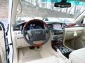 2011 Lexus LX Cashmere Interior Dashboard Photo