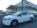 Taffeta White - Civic LX Sedan Photo No. 1
