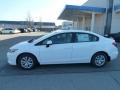 Taffeta White - Civic LX Sedan Photo No. 2