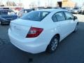 2012 Taffeta White Honda Civic LX Sedan  photo #5