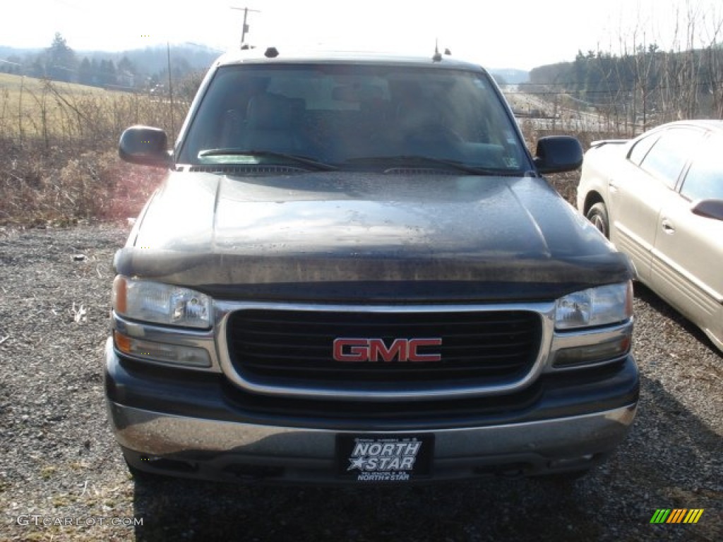 2004 Yukon XL 1500 SLT 4x4 - Carbon Metallic / Pewter/Dark Pewter photo #2