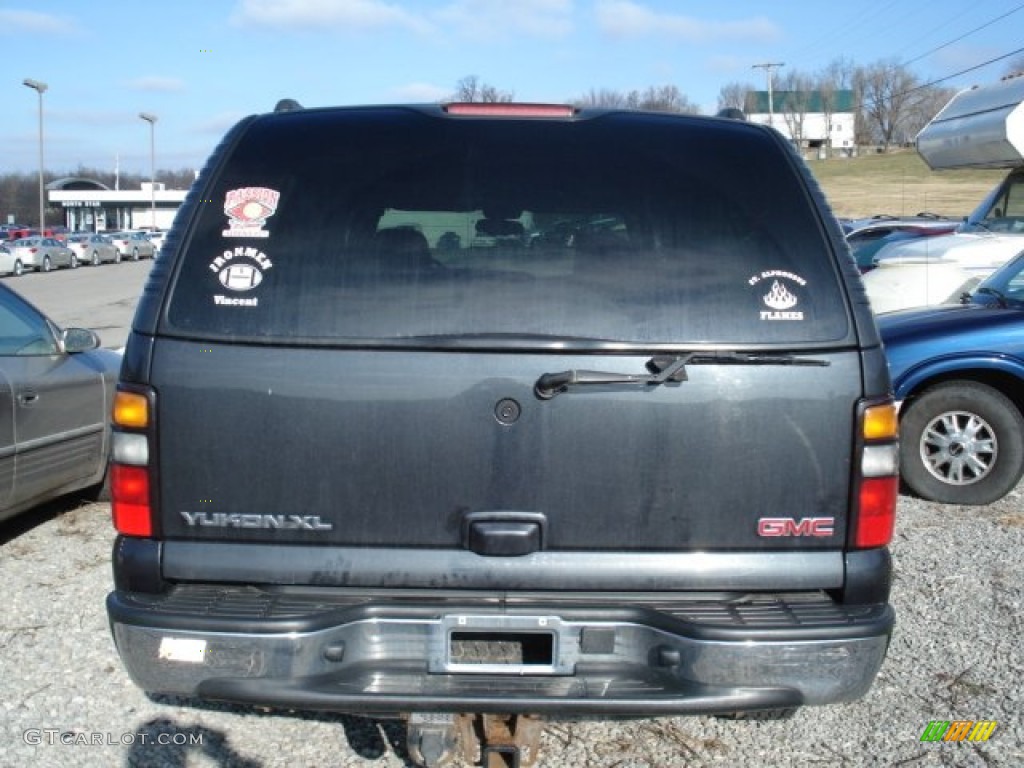 2004 Yukon XL 1500 SLT 4x4 - Carbon Metallic / Pewter/Dark Pewter photo #5