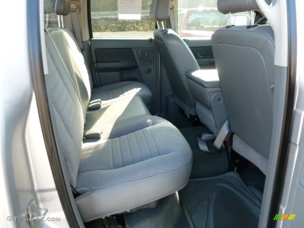 2008 Ram 2500 SLT Quad Cab 4x4 - Bright Silver Metallic / Medium Slate Gray photo #10