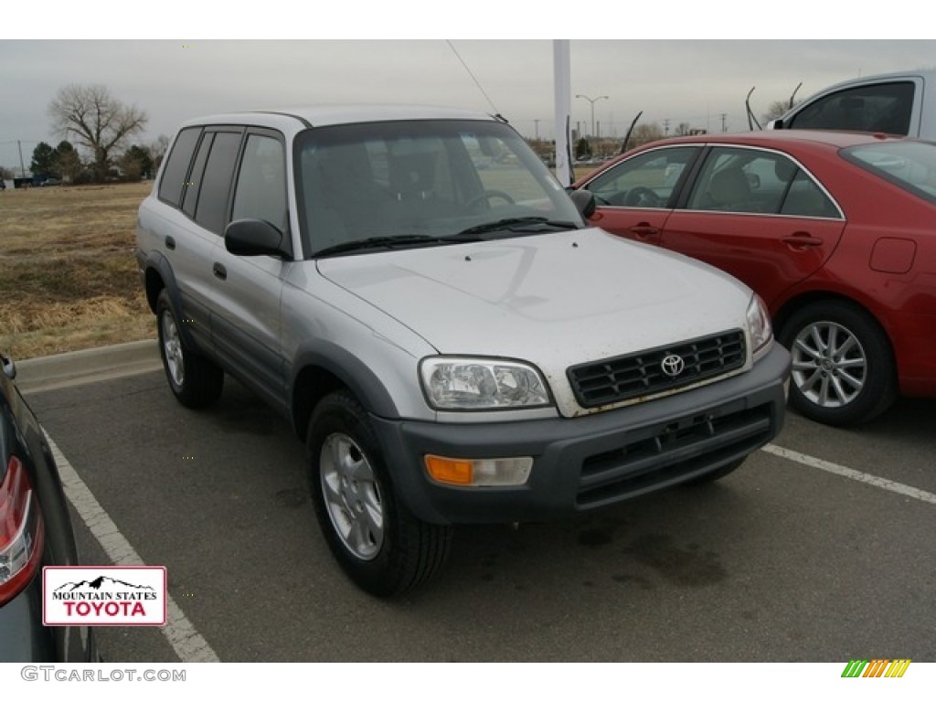 1998 RAV4 4WD - Alpine Silver Metallic / Dark Gray photo #1