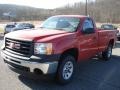 2012 Fire Red GMC Sierra 1500 Regular Cab 4x4  photo #2