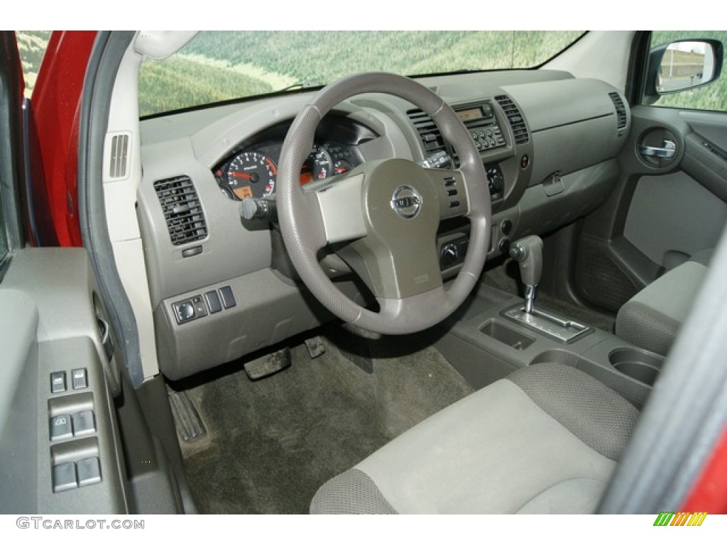 2007 Xterra X 4x4 - Red Brawn Metallic / Steel/Graphite photo #4