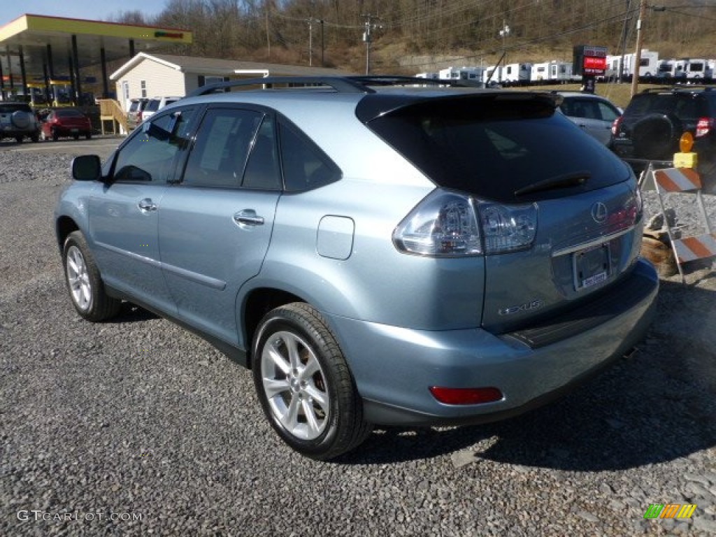 2009 RX 350 AWD - Breakwater Blue Metallic / Parchment photo #4