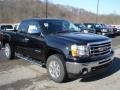 2012 Onyx Black GMC Sierra 1500 SLE Extended Cab 4x4  photo #4