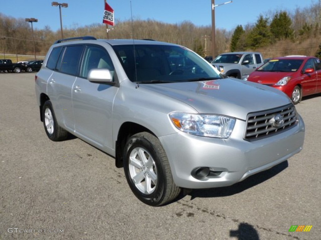 2010 Highlander V6 4WD - Classic Silver Metallic / Ash photo #1