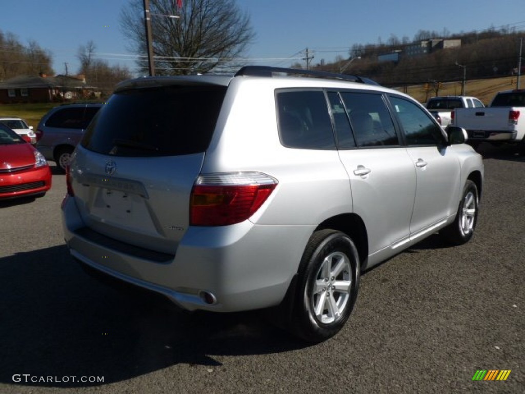 2010 Highlander V6 4WD - Classic Silver Metallic / Ash photo #6