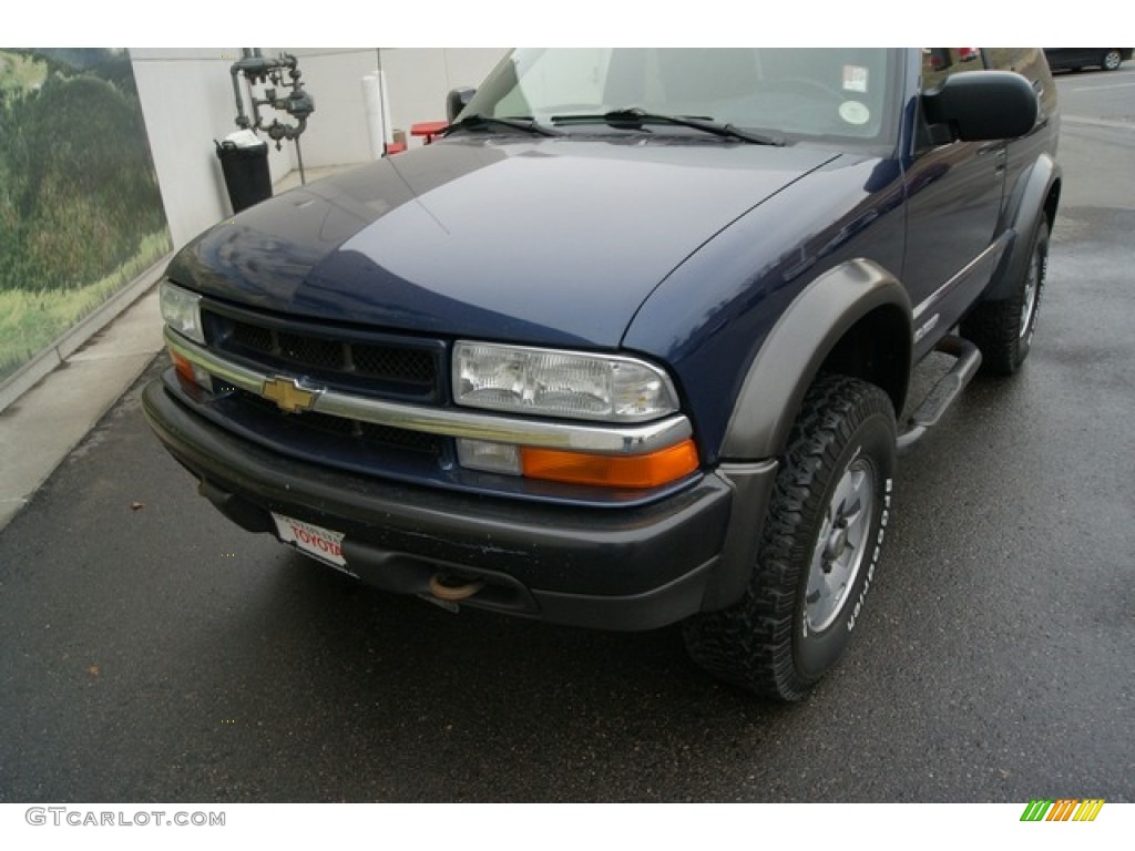 2004 Blazer LS ZR2 4x4 - Indigo Blue Metallic / Graphite Gray photo #26
