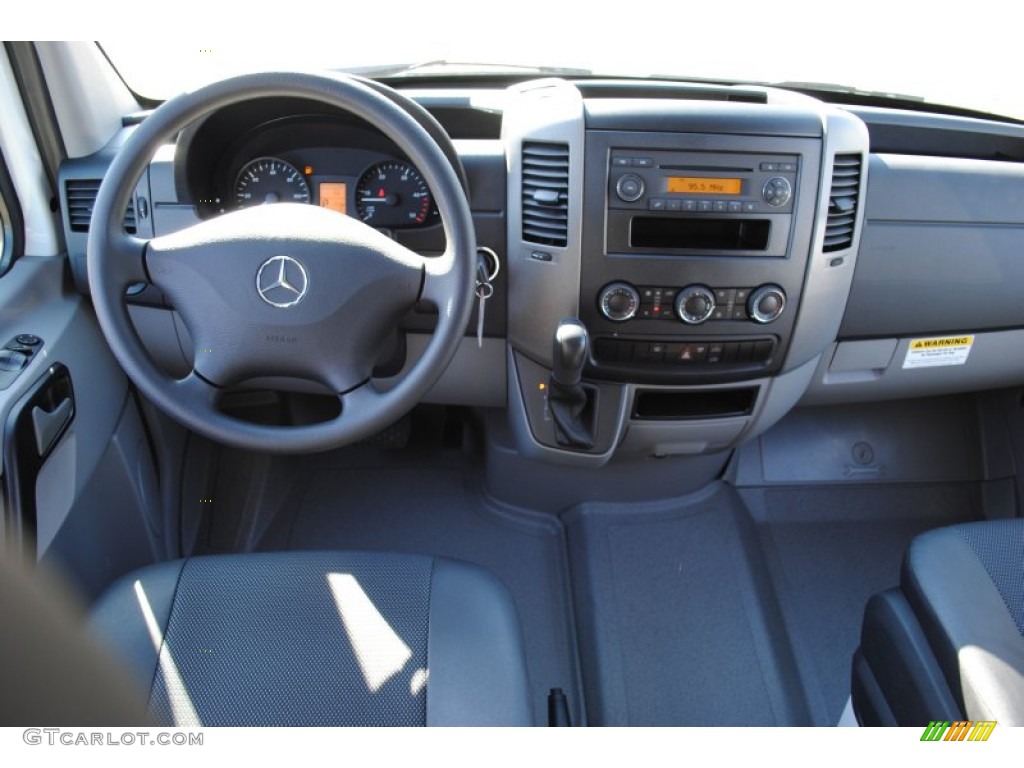 2012 Sprinter 2500 High Roof Passenger Van - Arctic White / Black Leatherette photo #8