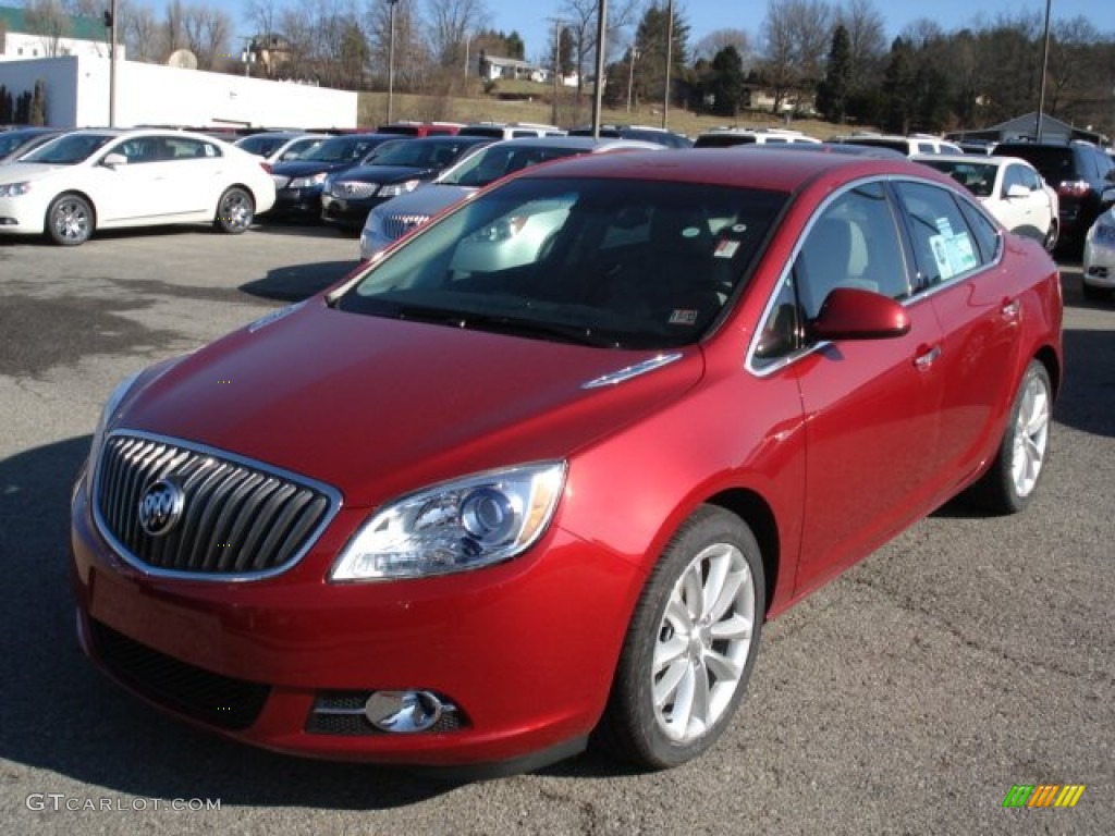 Crystal Red Tintcoat 2012 Buick Verano FWD Exterior Photo #60573800