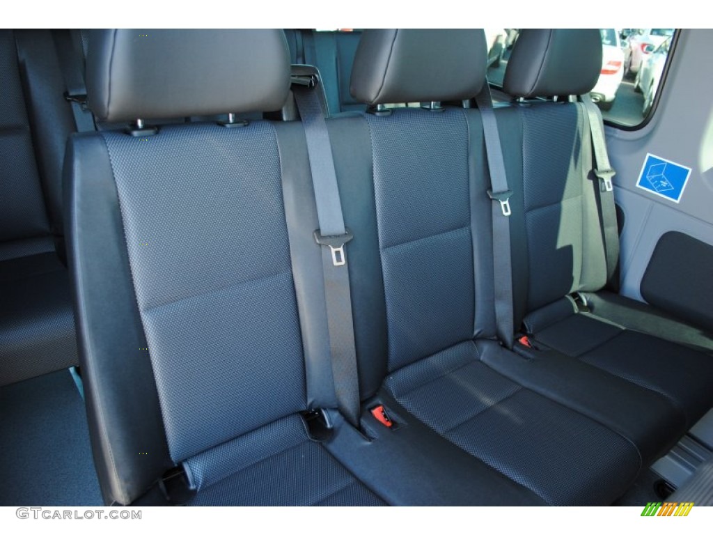 Lima Black Fabric Interior 2012 Mercedes-Benz Sprinter 2500 High Roof Passenger Van Photo #60573927