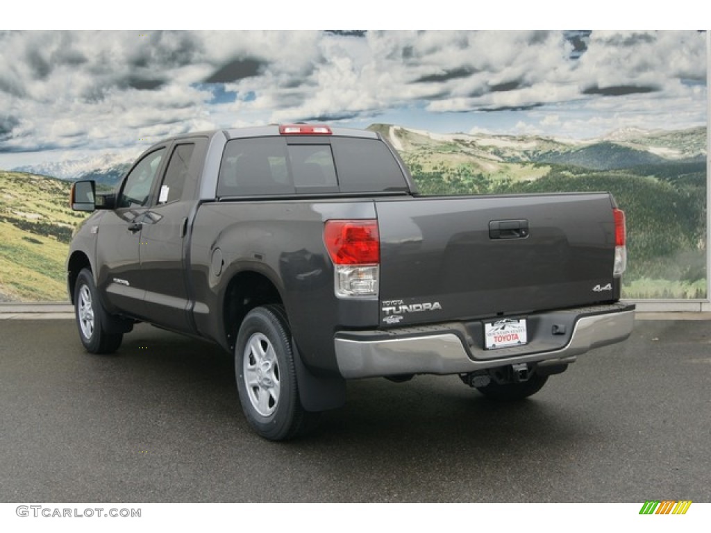 2012 Tundra Double Cab 4x4 - Magnetic Gray Metallic / Black photo #3