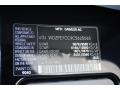 9040: Jet Black 2012 Mercedes-Benz Sprinter 2500 High Roof Passenger Van Color Code