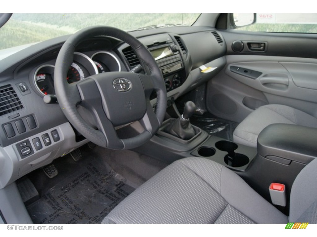 Graphite Interior 2012 Toyota Tacoma Access Cab 4x4 Photo #60575679