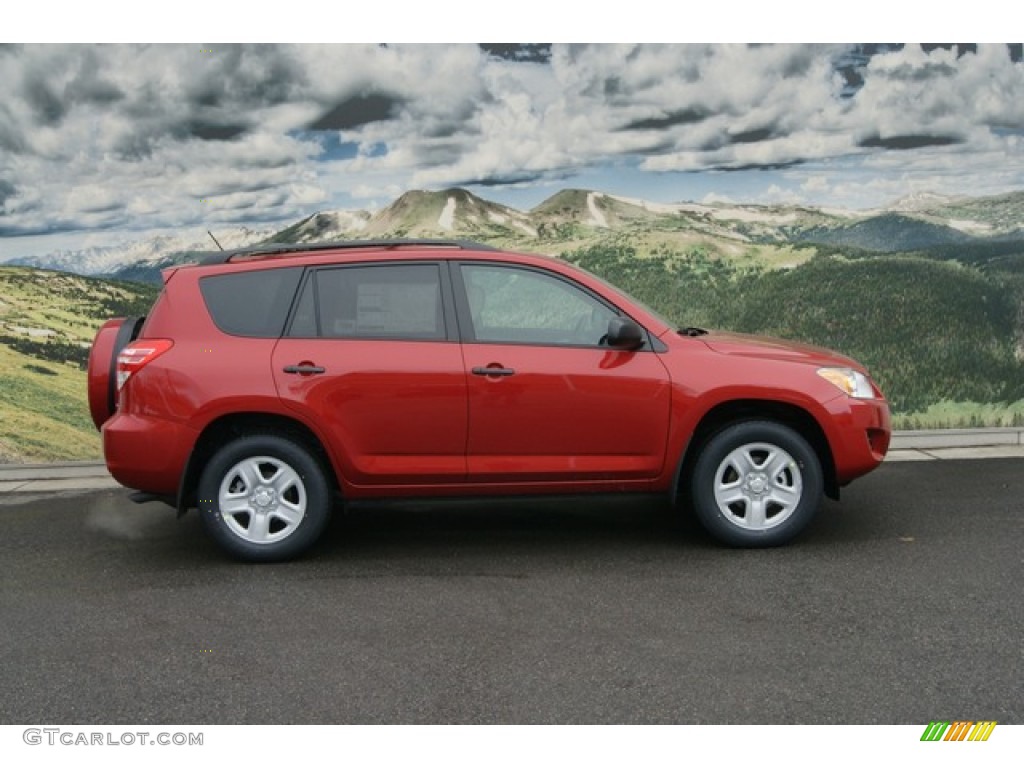 Barcelona Red Metallic 2012 Toyota RAV4 V6 4WD Exterior Photo #60576604