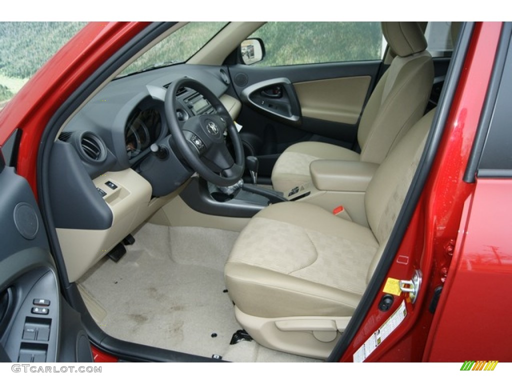 Sand Beige Interior 2012 Toyota RAV4 V6 4WD Photo #60576619