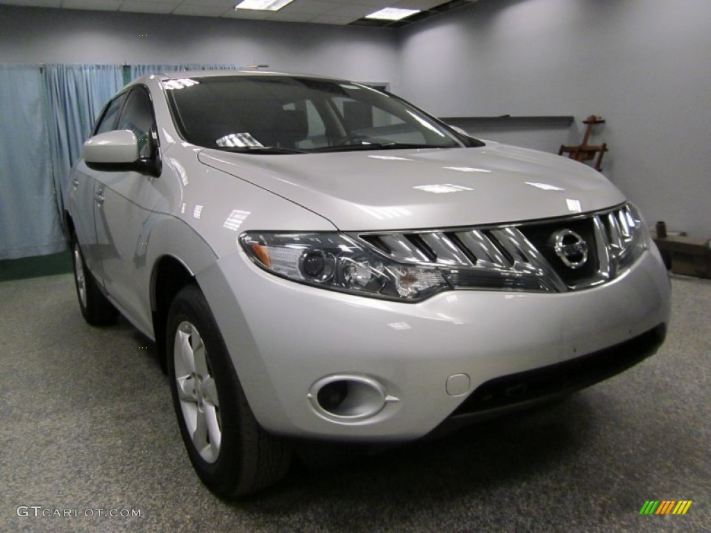 2009 Murano S AWD - Brilliant Silver Metallic / Black photo #1