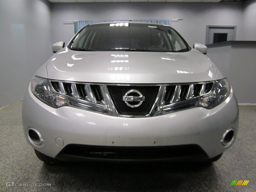 2009 Murano S AWD - Brilliant Silver Metallic / Black photo #2