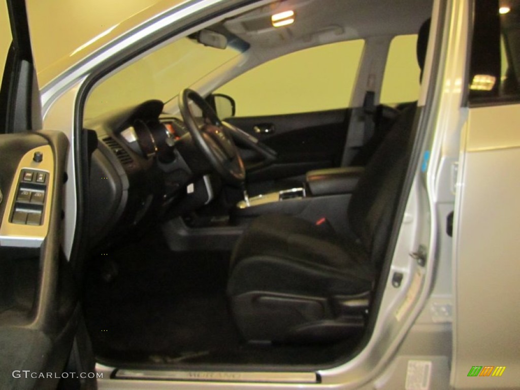 2009 Murano S AWD - Brilliant Silver Metallic / Black photo #12