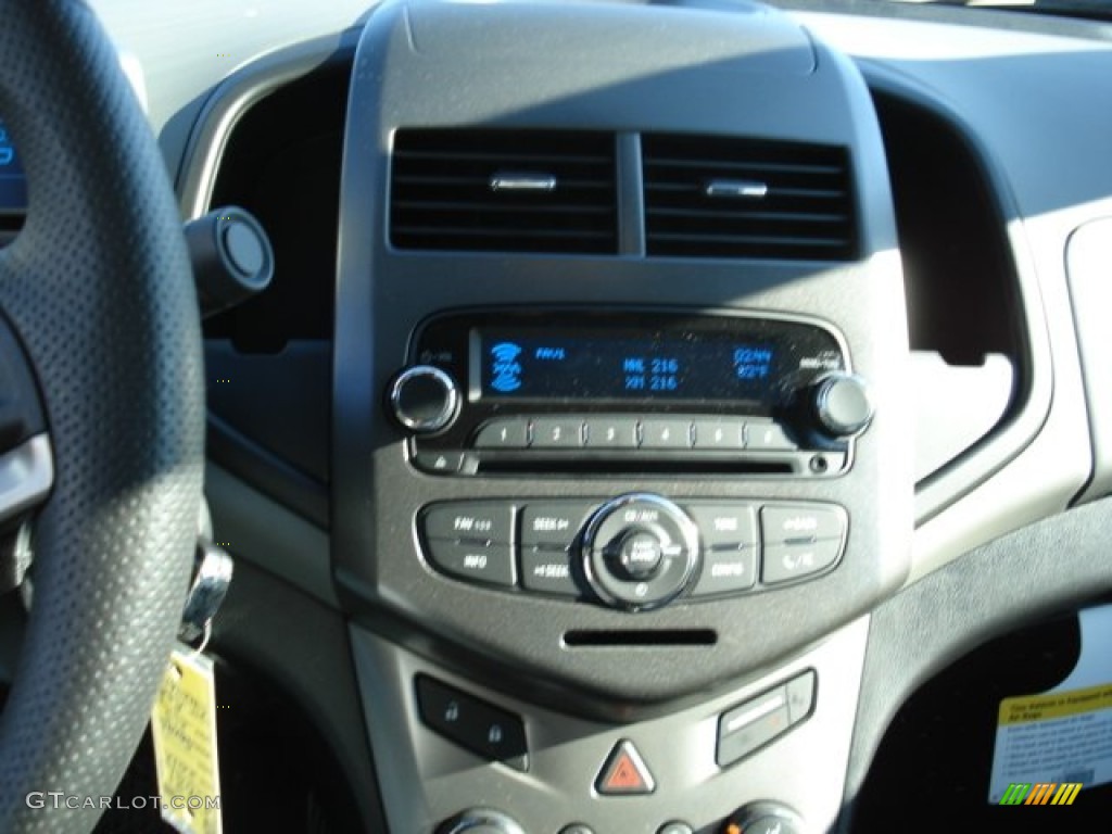 2012 Sonic LS Sedan - Crystal Red Tintcoat / Jet Black/Dark Titanium photo #17