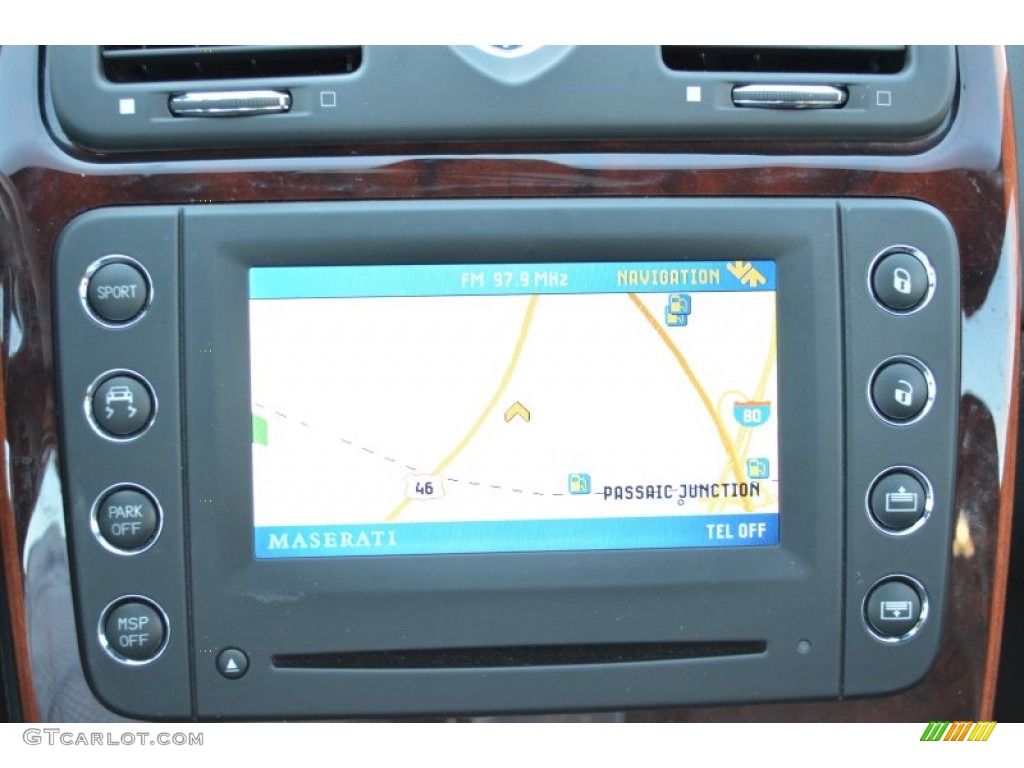 2008 Maserati Quattroporte Executive GT Navigation Photos