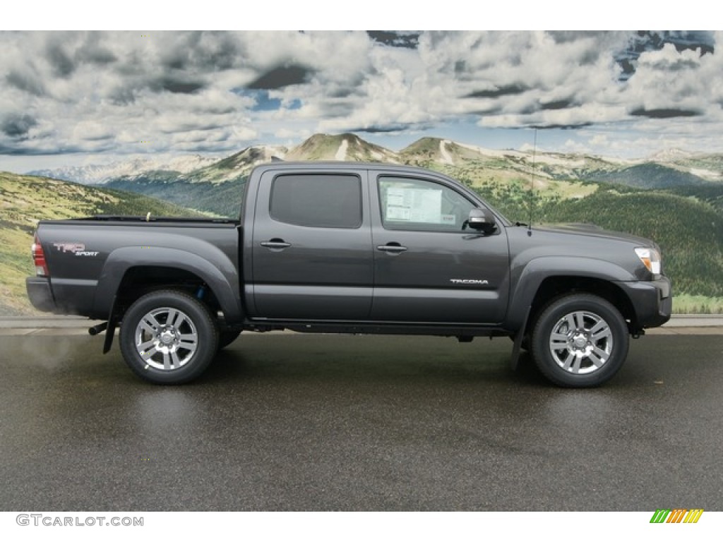 Magnetic Gray Mica 2012 Toyota Tacoma V6 TRD Sport Double Cab 4x4 Exterior Photo #60578776