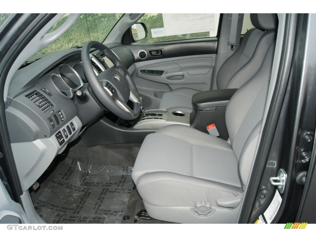 Graphite Interior 2012 Toyota Tacoma V6 TRD Sport Double Cab 4x4 Photo #60578794