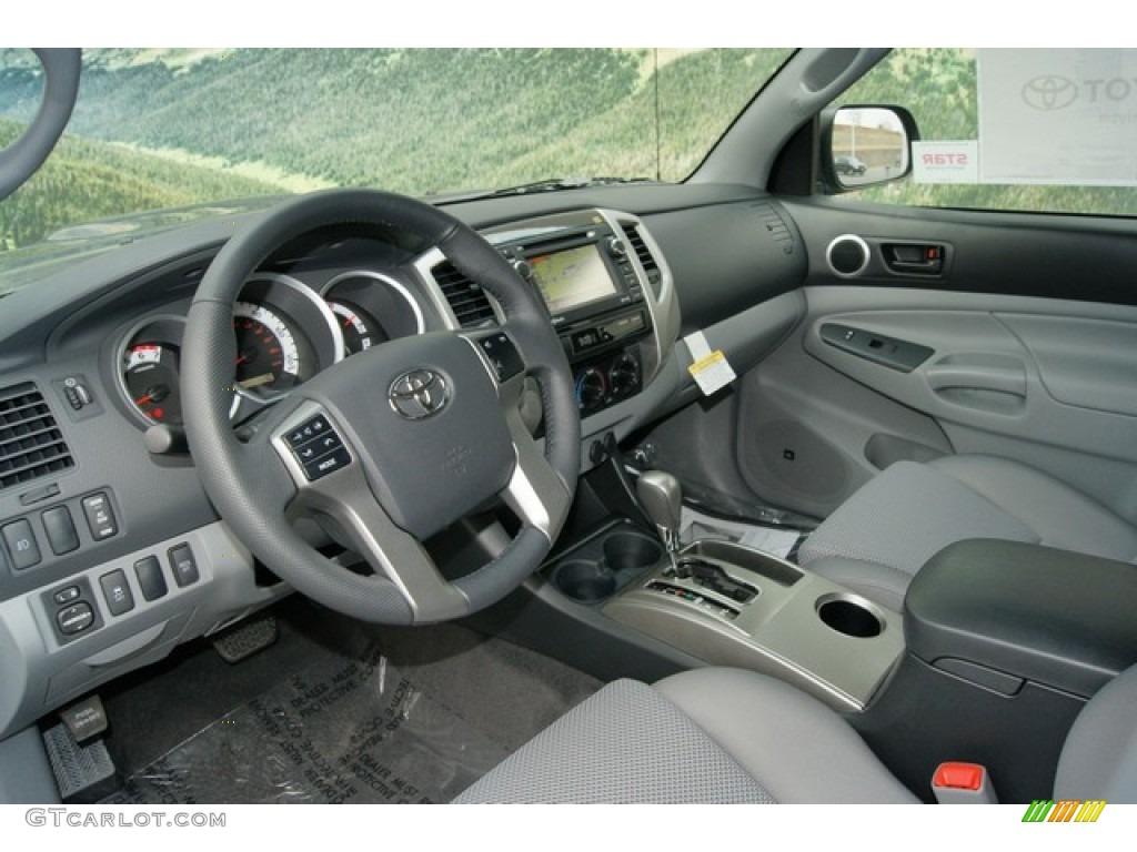 Graphite Interior 2012 Toyota Tacoma V6 TRD Sport Double Cab 4x4 Photo #60578803